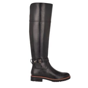 Tommy Hilfiger Women's Felvia Knee High Boot, Black, 6- NIB.